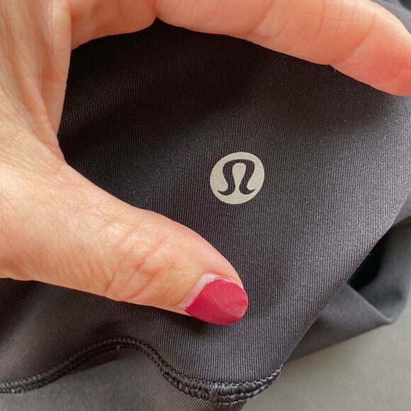 Lululemon‎ Train Times Leggings Crop (17") Black Size 4 - Picture 12 of 16